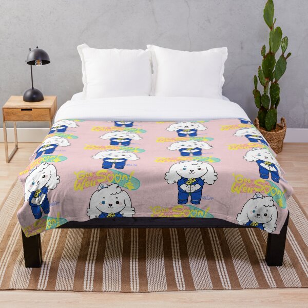 Item preview, SushiDog: Get Well Soon designed and sold by OneLineTeddy.