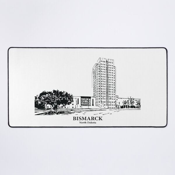 Item preview, Bismarck - North Dakota designed and sold by Lakeric Cityscapes.