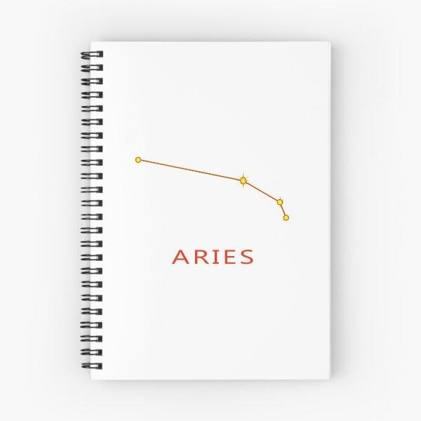 Item preview, Aries Constellation Zodiac Star Chart designed and sold by webdango.