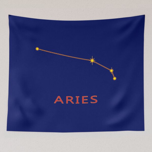 Item preview, Aries Constellation Zodiac Star Chart designed and sold by webdango.