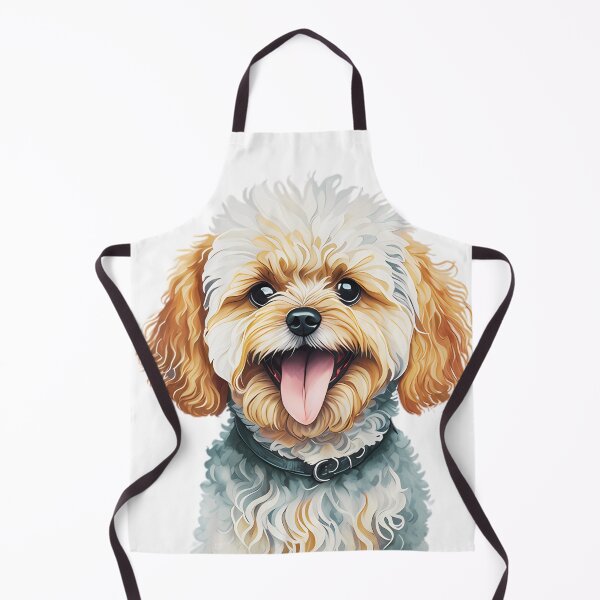 Item preview, Maltipoo Portrait designed and sold by TheAnimalZ00.