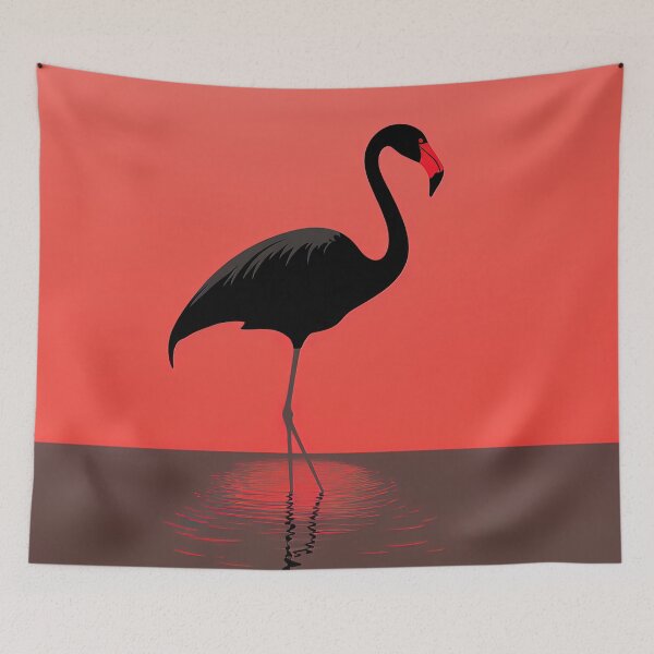 Item preview, Flamingo | Red minimalism designed and sold by ComicsFactory.
