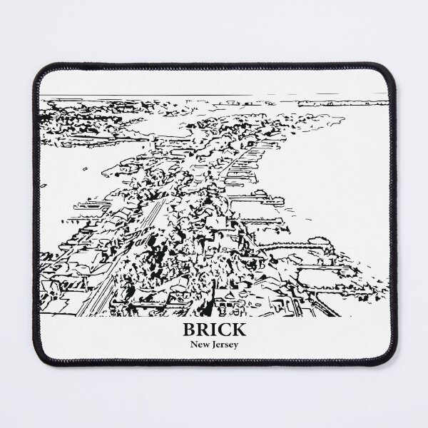 Item preview, Brick - New Jersey designed and sold by Lakeric Cityscapes.