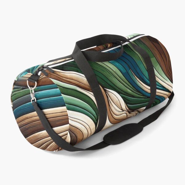 Item preview, Emerald River Flow: Luxurious Nature-Inspired Wavy Patterns for Eco-Chic designed and sold by toobel.