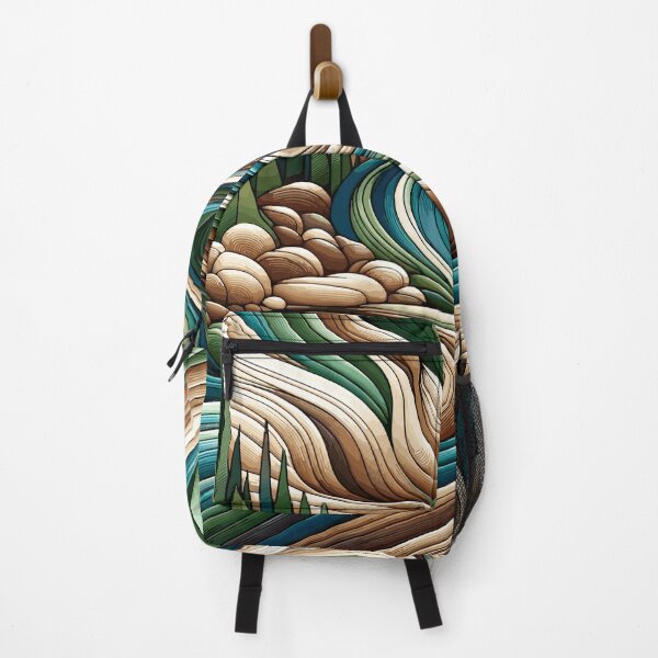 Item preview, Emerald River Flow: Luxurious Nature-Inspired Wavy Patterns for Eco-Chic designed and sold by toobel.