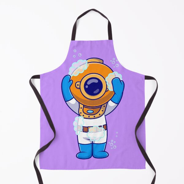 Item preview, Bubbly Bliss: Cute Diver's Soapy Sojourn designed and sold by hjian8219.