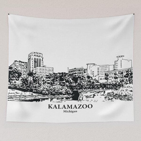 Item preview, Kalamazoo - Michigan designed and sold by Lakeric Cityscapes.
