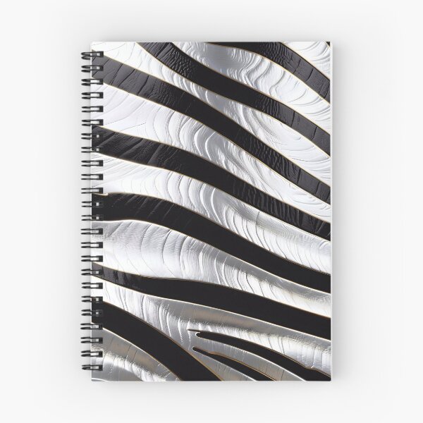 Item preview, Abstract Silver Zebra Skin Pattern designed and sold by TheArtOfPat.