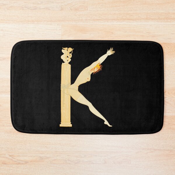Item preview, Erté - The Letter K from the Alphabet Suite, 1976 designed and sold by elektronen.
