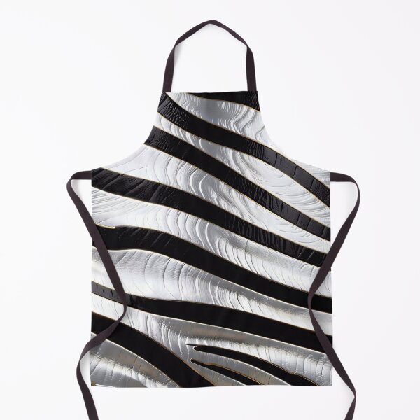 Item preview, Abstract Silver Zebra Skin Pattern designed and sold by TheArtOfPat.