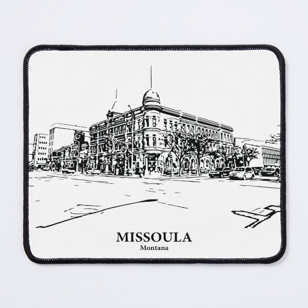 Item preview, Missoula - Montana designed and sold by Lakeric Cityscapes.