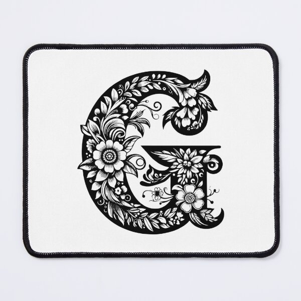 Item preview, Letter G decorative design designed and sold by stickysterscom.