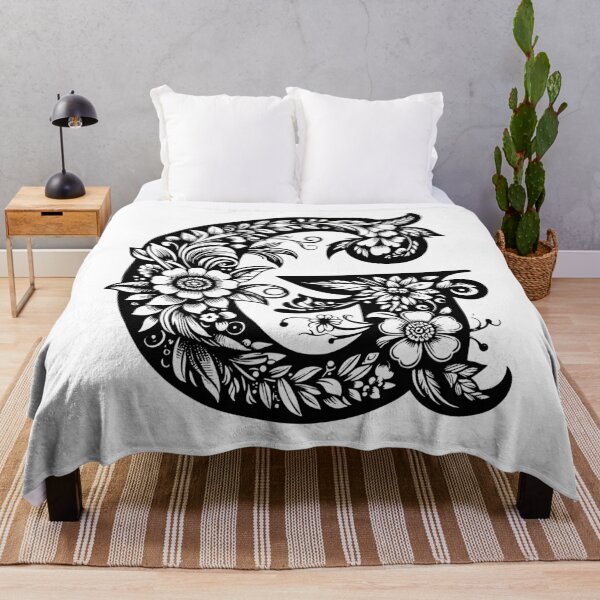 Item preview, Letter G decorative design designed and sold by stickysterscom.