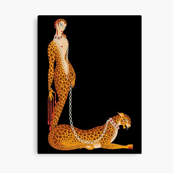 Item preview, Erté - The Letter L from the Alphabet Suite, 1976 designed and sold by elektronen.