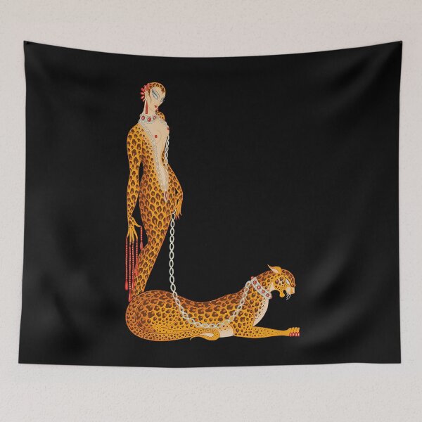 Item preview, Erté - The Letter L from the Alphabet Suite, 1976 designed and sold by elektronen.