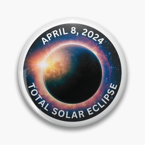 Item preview, April 8, 2024 Solar Eclipse designed and sold by gillys.
