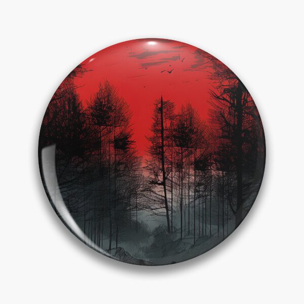 Item preview, Forest | Red minimalism designed and sold by ComicsFactory.