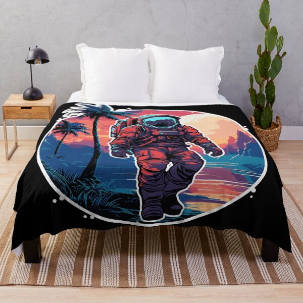 Item preview, Astronaut walking on an Island designed and sold by xadrawing.