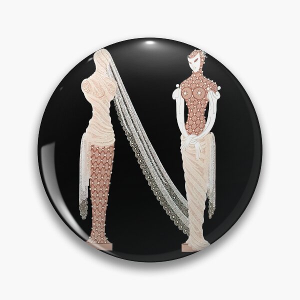 Item preview, Erté - The Letter N from the Alphabet Suite, 1976 designed and sold by elektronen.