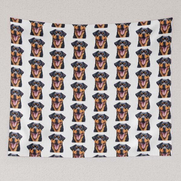 Item preview, Rottweiler Portrait designed and sold by TheAnimalZ00.