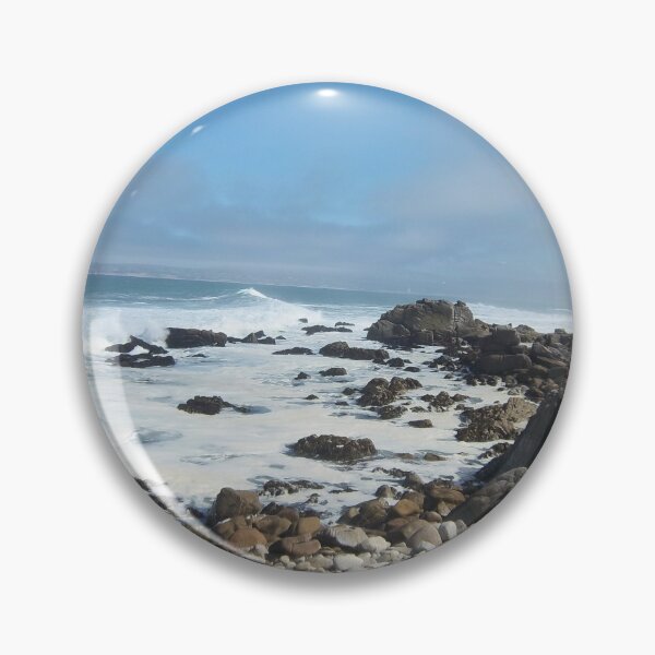 Item preview, Milky White Waves on Rocky Shoreline designed and sold by ClaudiasCousin.