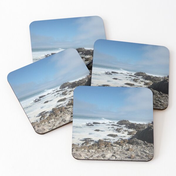 Item preview, Milky White Waves on Rocky Shoreline designed and sold by ClaudiasCousin.