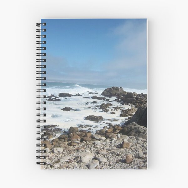 Item preview, Milky White Waves on Rocky Shoreline designed and sold by ClaudiasCousin.