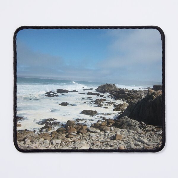Item preview, Milky White Waves on Rocky Shoreline designed and sold by ClaudiasCousin.