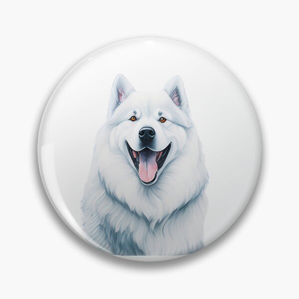 Item preview, Samoyed Portrait designed and sold by TheAnimalZ00.