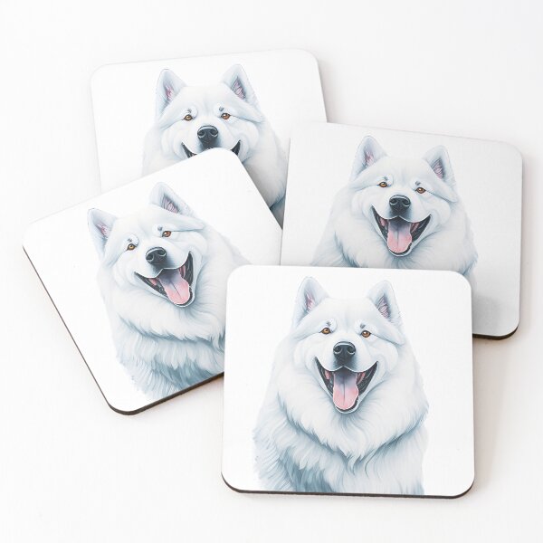 Item preview, Samoyed Portrait designed and sold by TheAnimalZ00.
