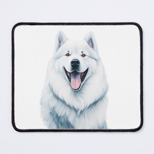 Item preview, Samoyed Portrait designed and sold by TheAnimalZ00.