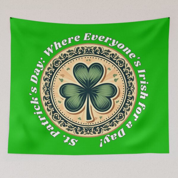 Item preview, St. Patrick's Day: Where everyone's Irish for a day! designed and sold by DShirtRepublic.