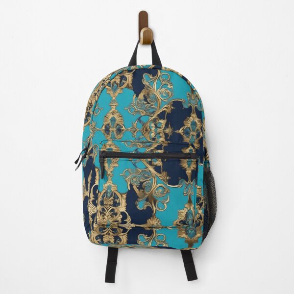 Item preview, Turquoise & Midnight Blue Baroque designed and sold by DesignsByPrnces.