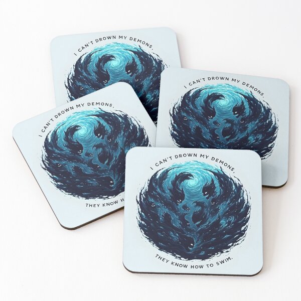Item preview, Embrace Your Demons - Unique Artwork for Your Inner Strength designed and sold by Arte-Excellency.