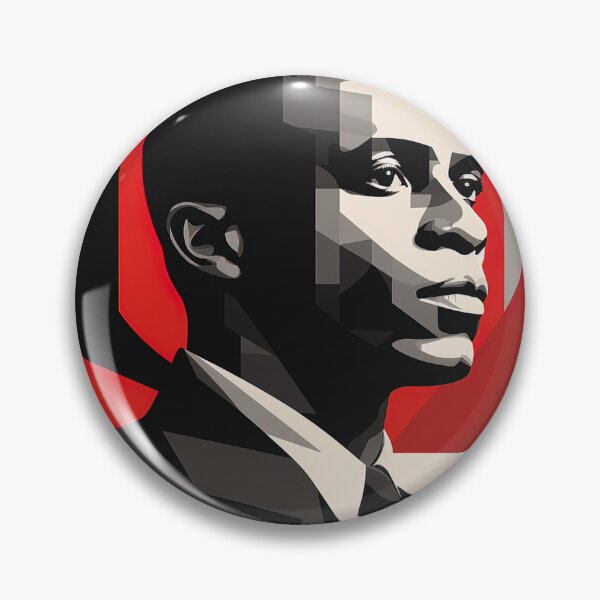 Item preview, Frantz Fanon | Red minimalism designed and sold by ComicsFactory.