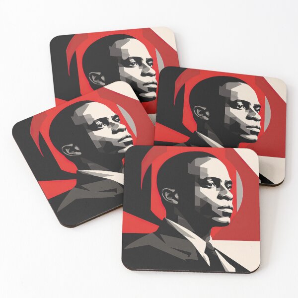 Item preview, Frantz Fanon | Red minimalism designed and sold by ComicsFactory.
