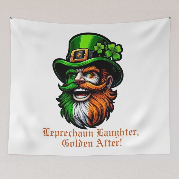 Item preview, Leprechaun Laughter, Golden After! designed and sold by DShirtRepublic.