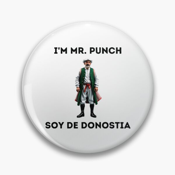 Item preview, I'm Mr. punch Soy de Donostia funny translation designed and sold by Inspyralia.
