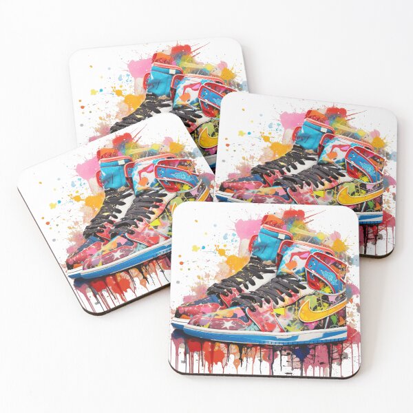 Item preview, Kicks Sneakerhead Bad Ass Graffiti Art sneakeraddict  designed and sold by OldSkoolMedia.