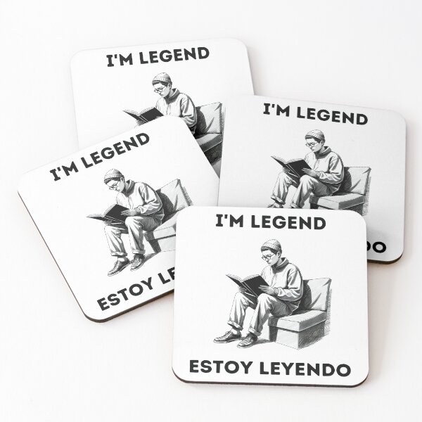 Item preview, I'm legend Estoy leyendo funny translation designed and sold by Inspyralia.