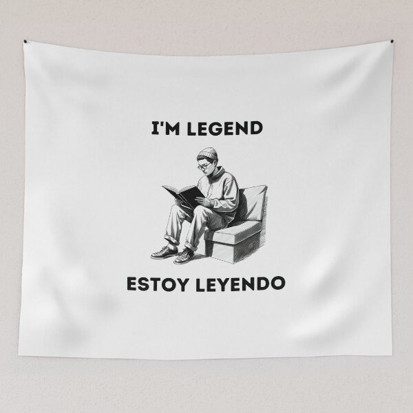 Item preview, I'm legend Estoy leyendo funny translation designed and sold by Inspyralia.
