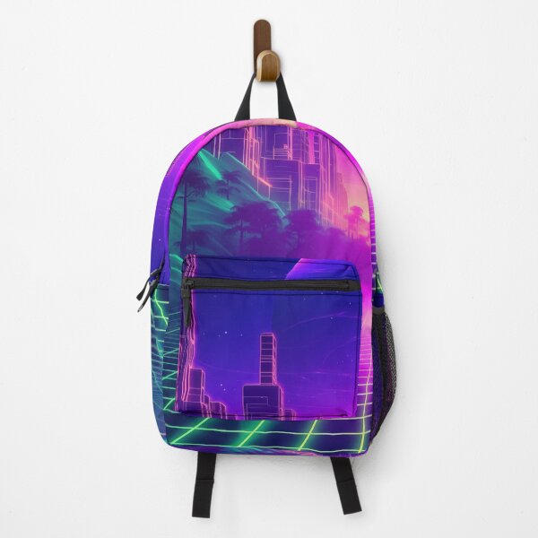 Item preview, Ephemeral Ethereal Echoes: Futuristic Retrowave Vibes designed and sold by Mullet Monkey.