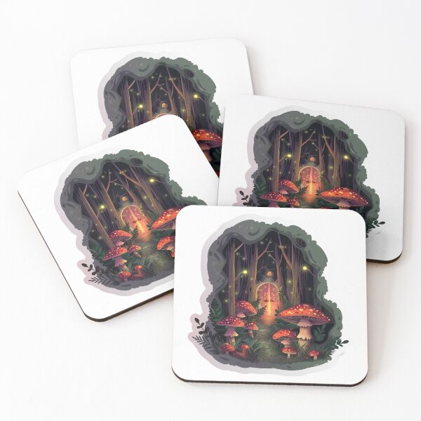Item preview, Enchanted forest scenes with hidden doorways designed and sold by Chr002.