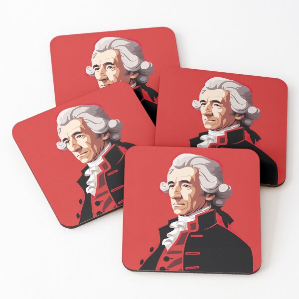 Item preview, Franz Joseph Haydn | Red minimalism designed and sold by ComicsFactory.