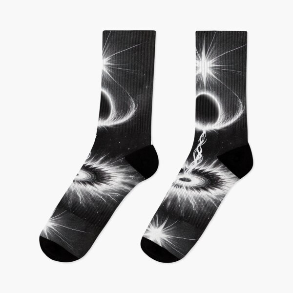 Item preview, Cosmic Explosion Fascinating Supernova in Black and White designed and sold by Frostquest.