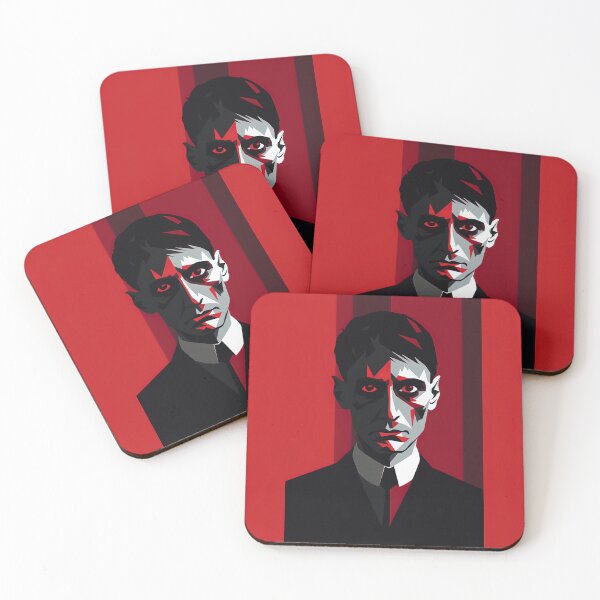 Item preview, Franz Kafka | Red minimalism designed and sold by ComicsFactory.