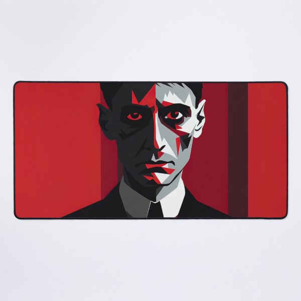 Item preview, Franz Kafka | Red minimalism designed and sold by ComicsFactory.