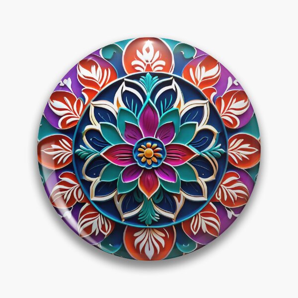 Item preview, Abstract Indian Mandala Pattern designed and sold by TheArtOfPat.