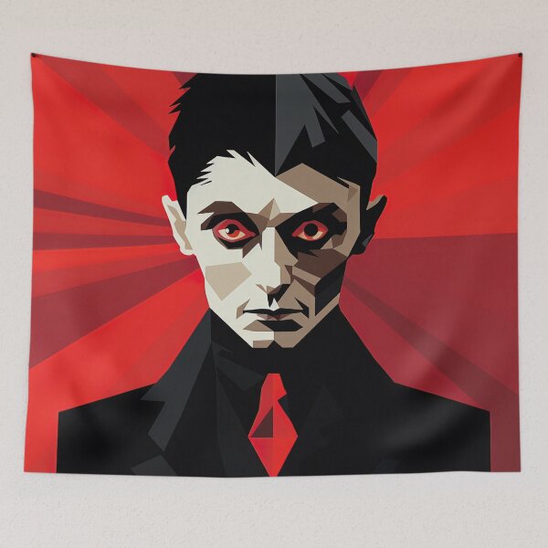 Item preview,  Franz Kafka | Red minimalism designed and sold by ComicsFactory.