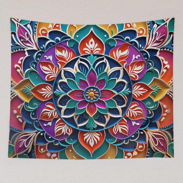 Item preview, Abstract Indian Mandala Pattern designed and sold by TheArtOfPat.